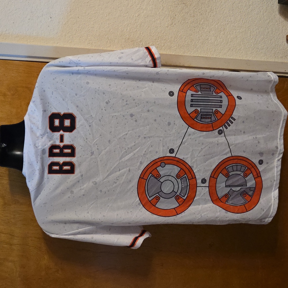 SGA San Francisco Giants 2025 Star Wars Night BB-8 Jersey Sz XL - Picture 3 of 7